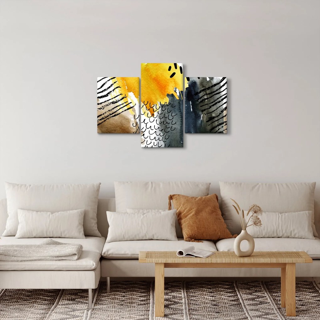 Tablou - Acuarelă abstractă (90x60 cm)