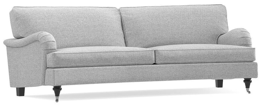 Canapea Bloomington A131Numărul de locuri: 3, 235x97x80cm, 95 kg, Tapiterie, Picioare: Metal, Lemn, Role