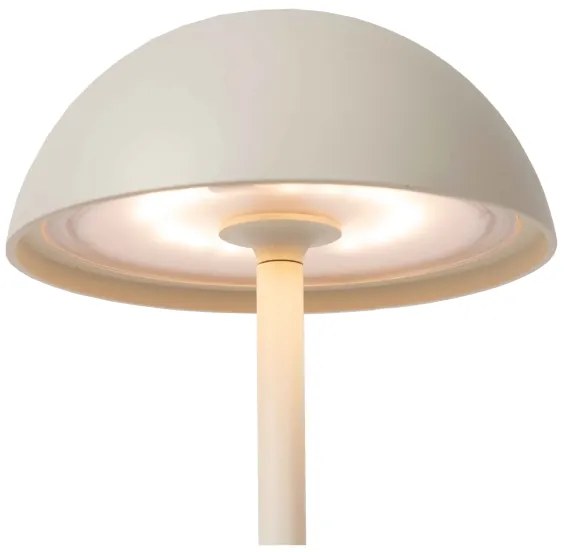 Lampă LED dimabilă de exterior Lucide 15500/02/31 JOY LED/1,5W/4V IP54 alb