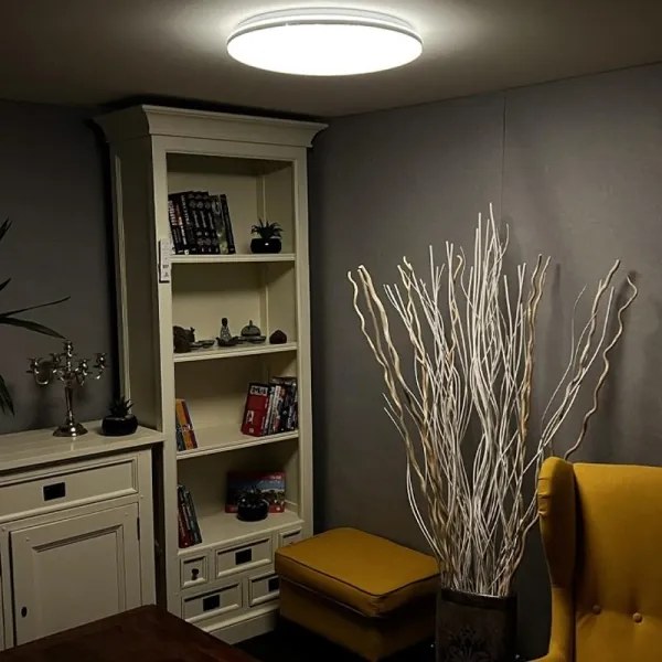 Plafonieră LED dimabilă LED/48W/230V 2700-6500K Wi-Fi Tuya + telecomandă