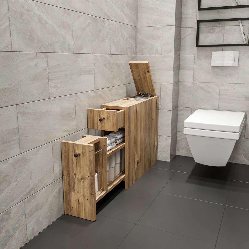 Cabinet de baie Calencia - Oak
