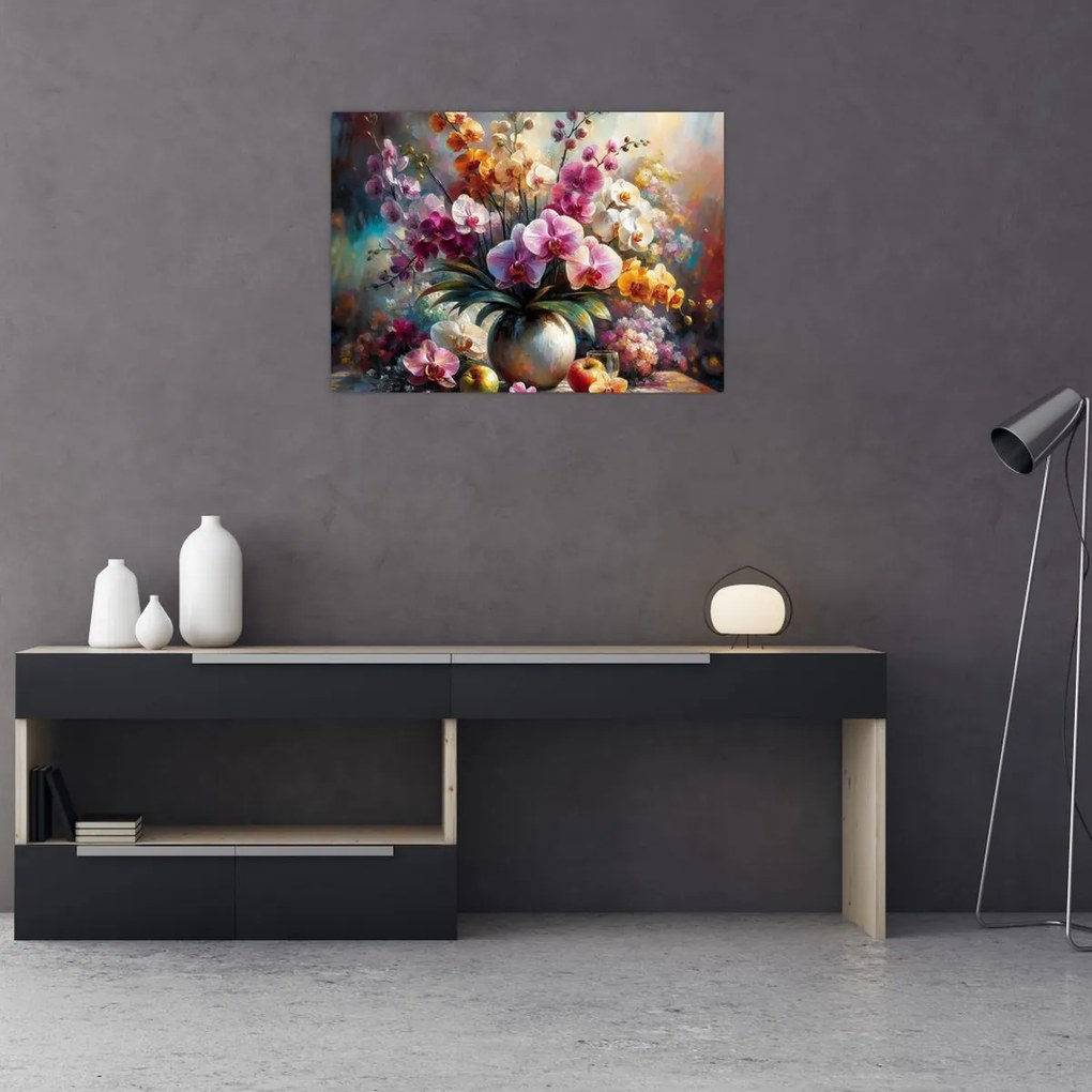 Tablou - Vas de flori II. (70x50 cm)