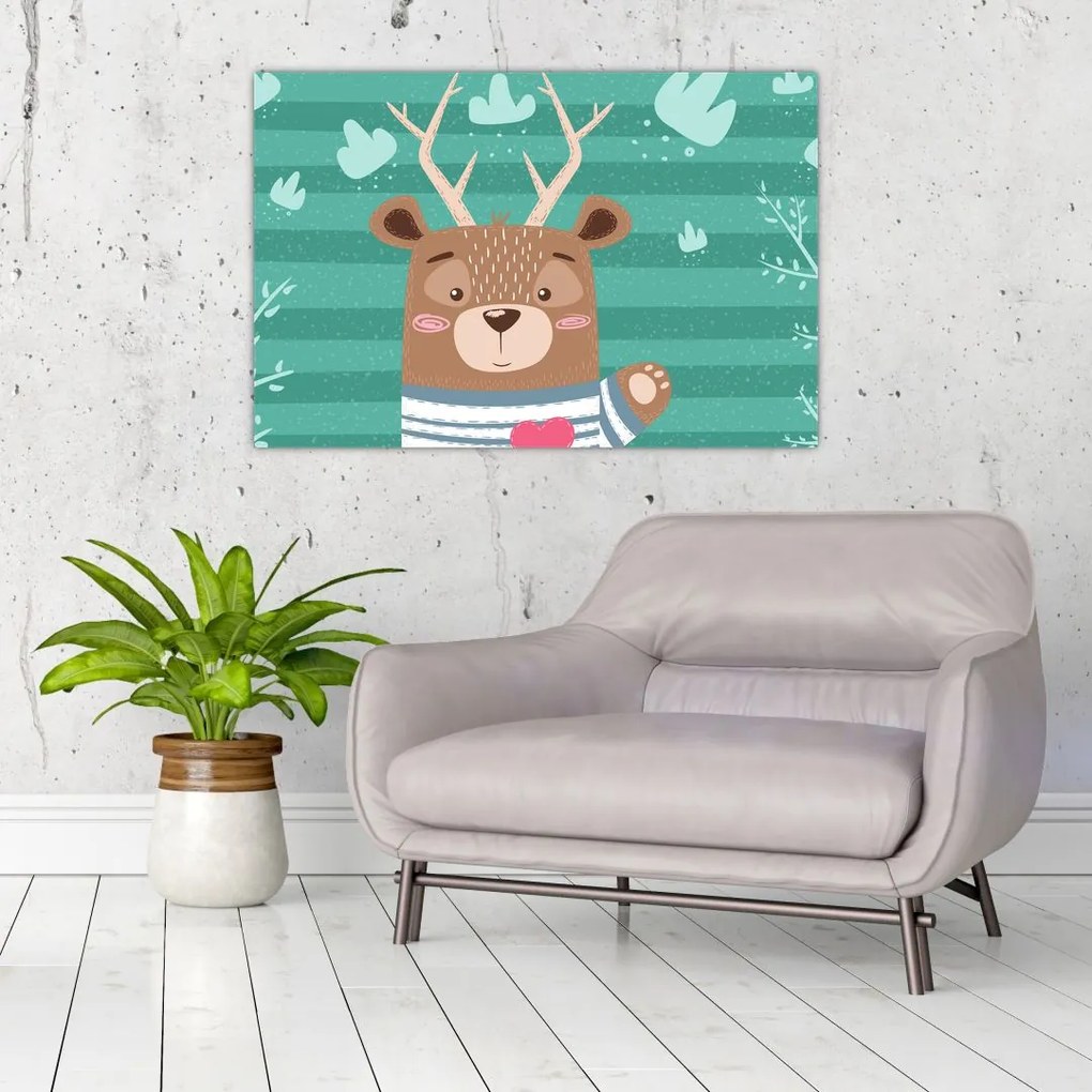 Tablou - Cerbul mic (90x60 cm)