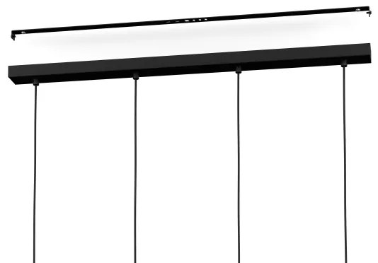 Lustră pe cablu Eglo 43732 IKESTON 4xE27/40W/230V