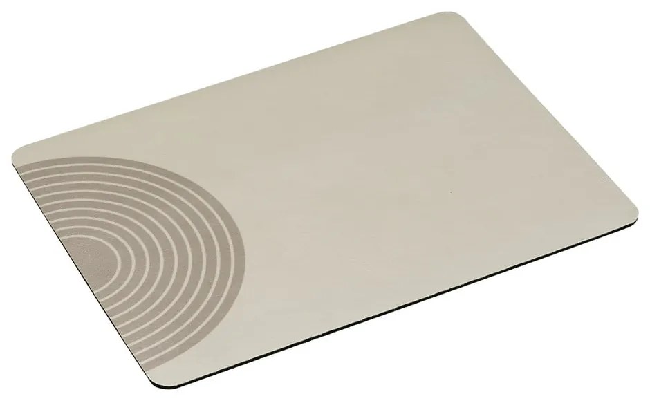 Scurgător de vase bej din cauciuc 40x30 cm Dima – Wenko