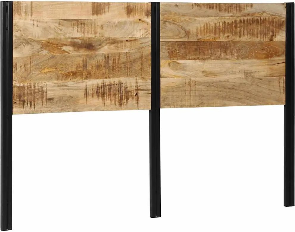 vidaXL Tăblie 160 cm lemn masiv de mango și fier