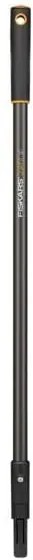 Mâner din aluminiu pentru unelte grădină Fiskars QuikFit™, lungime 87,5 cm, negru