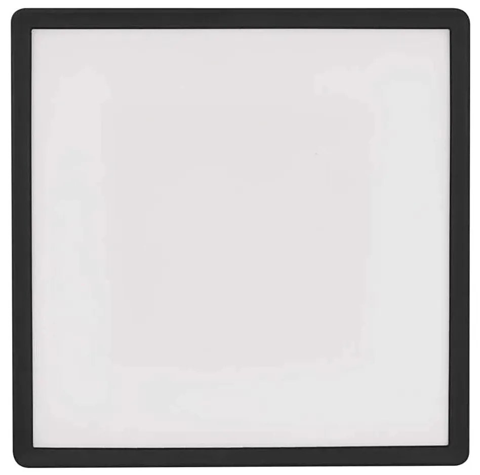 Plafonieră LED FLORI LED/18W/230V 4000K negru 29x29 cm