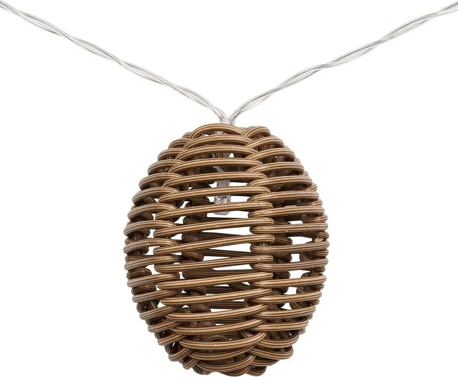 Ghirlandă luminoasă LED număr becuri 10 buc. cu baterii lungime 180 cm Carlisle – House Nordic