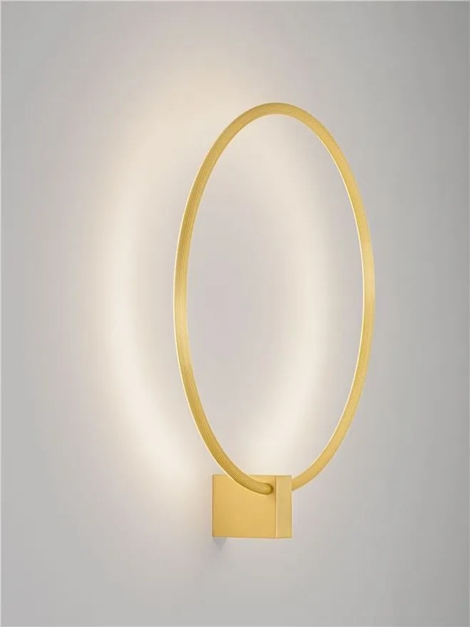 Aplica de perete LED stil circular CERCIO alama