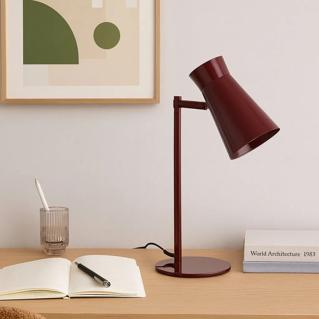 Lampa cu spot directionabil LORD 8877 bordo