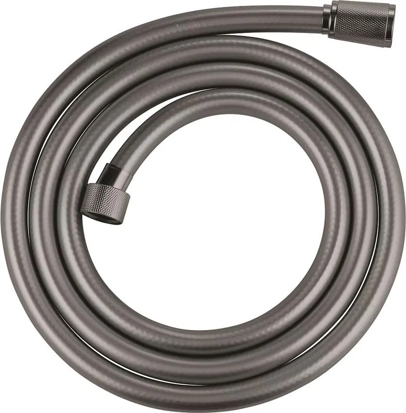 Furtun de dus Grohe Silverflex TwistStop 175 cm Hard Graphite