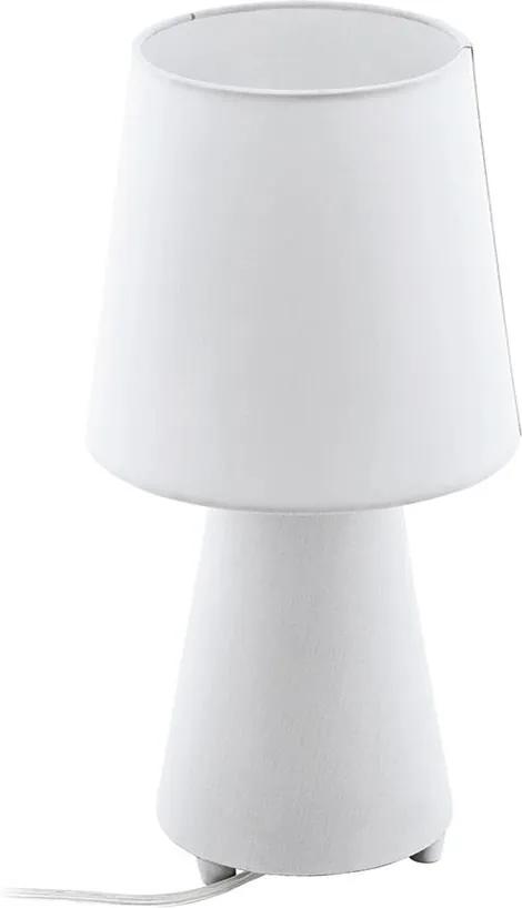 EGLO 97121 - Lampă de masă CARPARA 2xE14/5,5W/230V