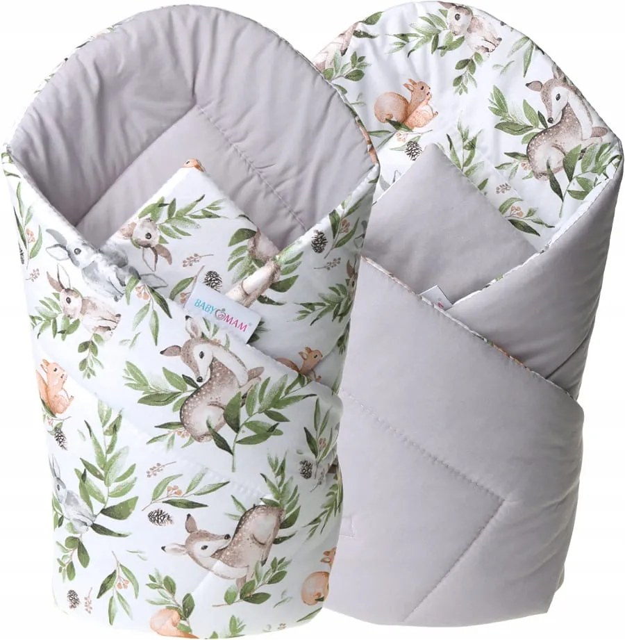 ShopJK FAȘĂ ÎNFĂȘAT COPII CU DOUĂ FEȚE - BAMBI