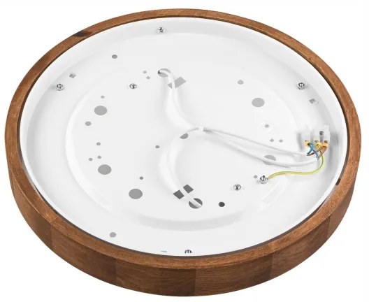 Plafonieră LED Brilagi CARVALHO SLIM 2xE27/60W/230V stejar cireș d. 37 cm