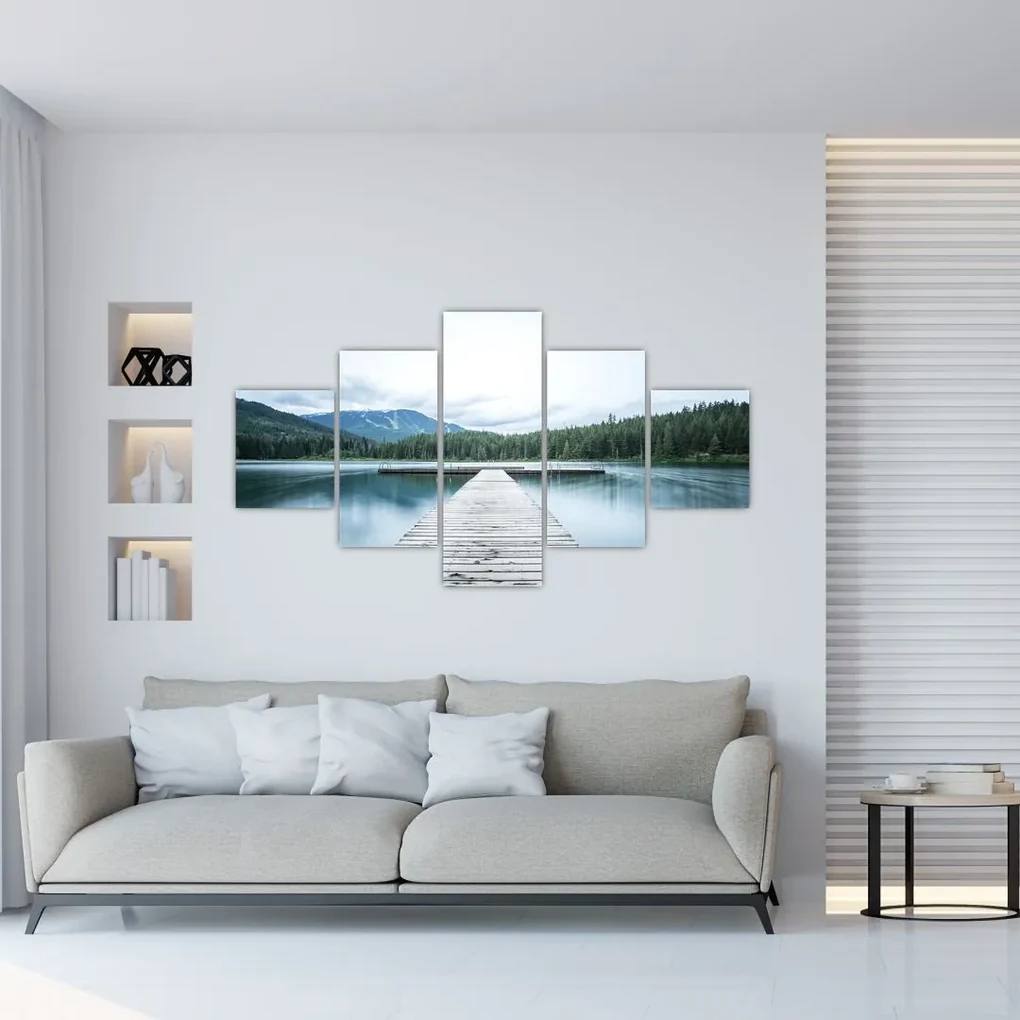 Tablou - O privire din pod (125x70 cm), în 40 de alte dimensiuni noi