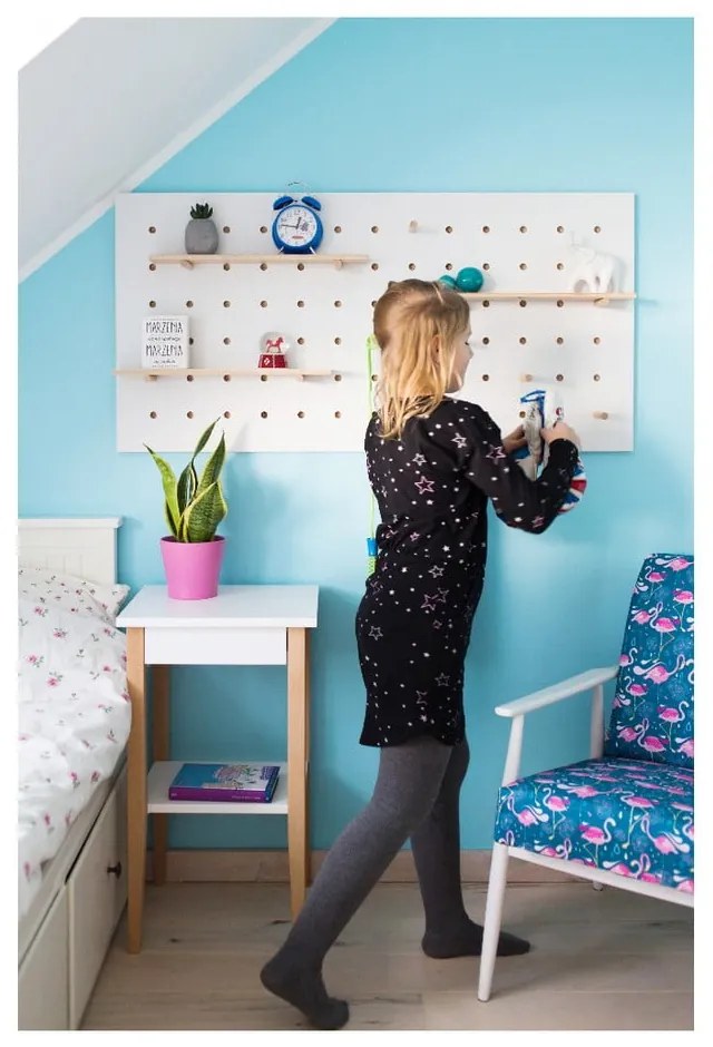 Măsuță auxiliară Ragaba Entlik, alb