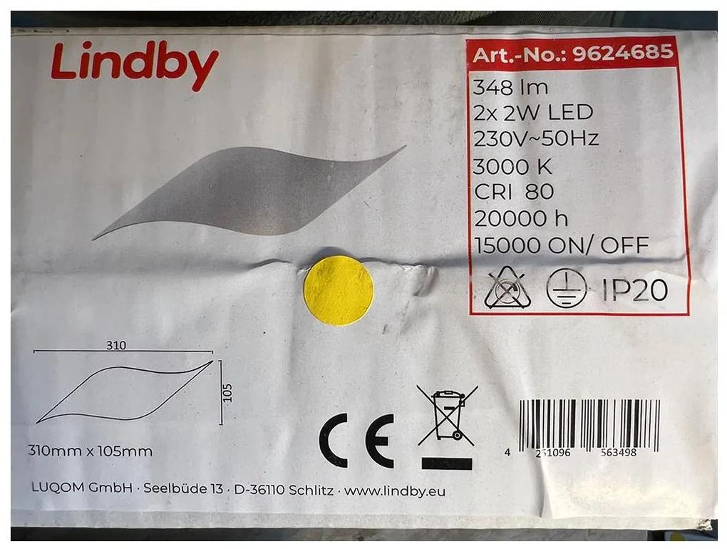 Aplică LED SALKA 2xLED/2W/230V Lindby