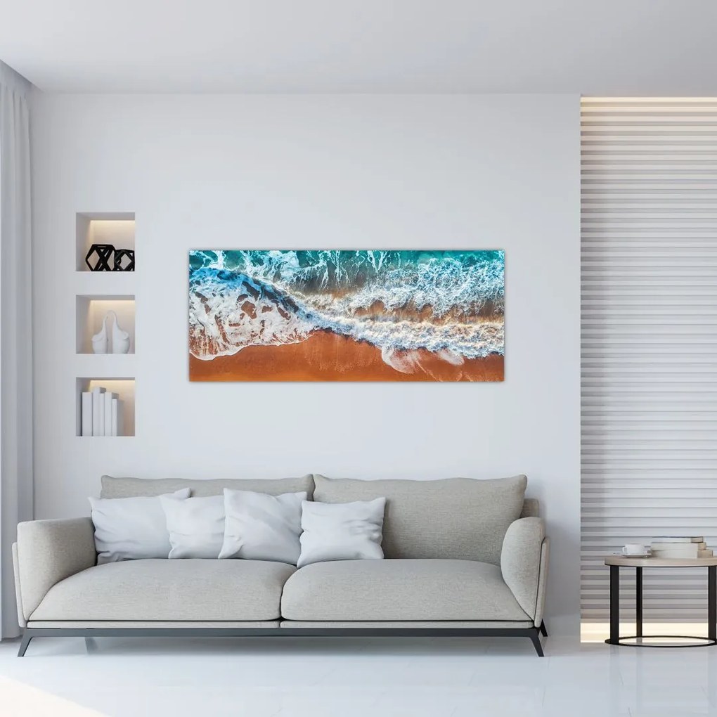 Tablou cu plaja mării (120x50 cm)