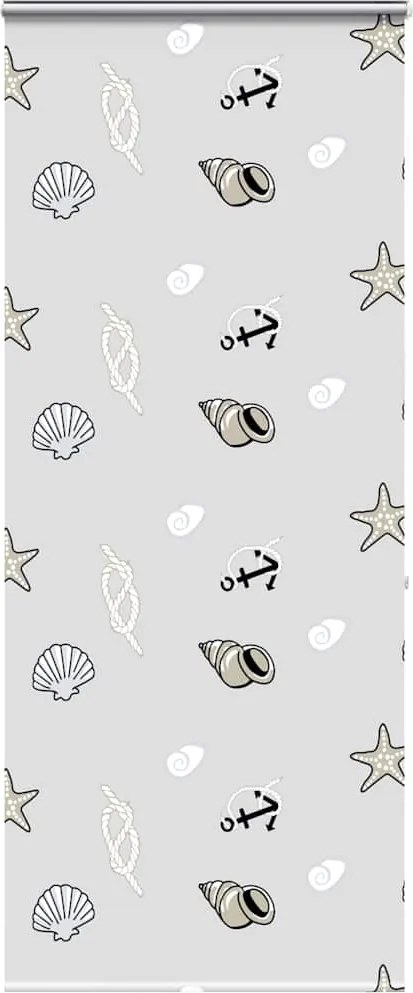 vidaXL Jaluzea cu role de duș cu casetă 110x240cm lățime material 106cm