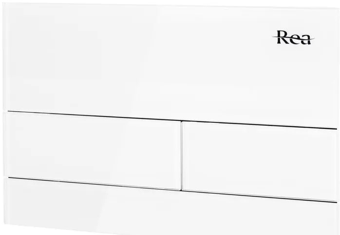 Clapeta pentru rezervor incastrat K011A-Q Rea T alb