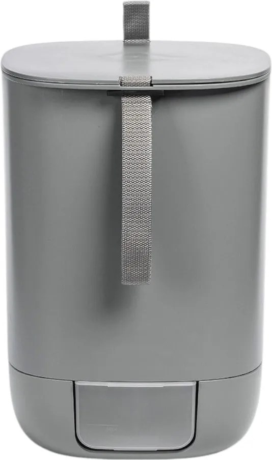 Coș pentru compost gri 10,6 l Bokashi – Plastia