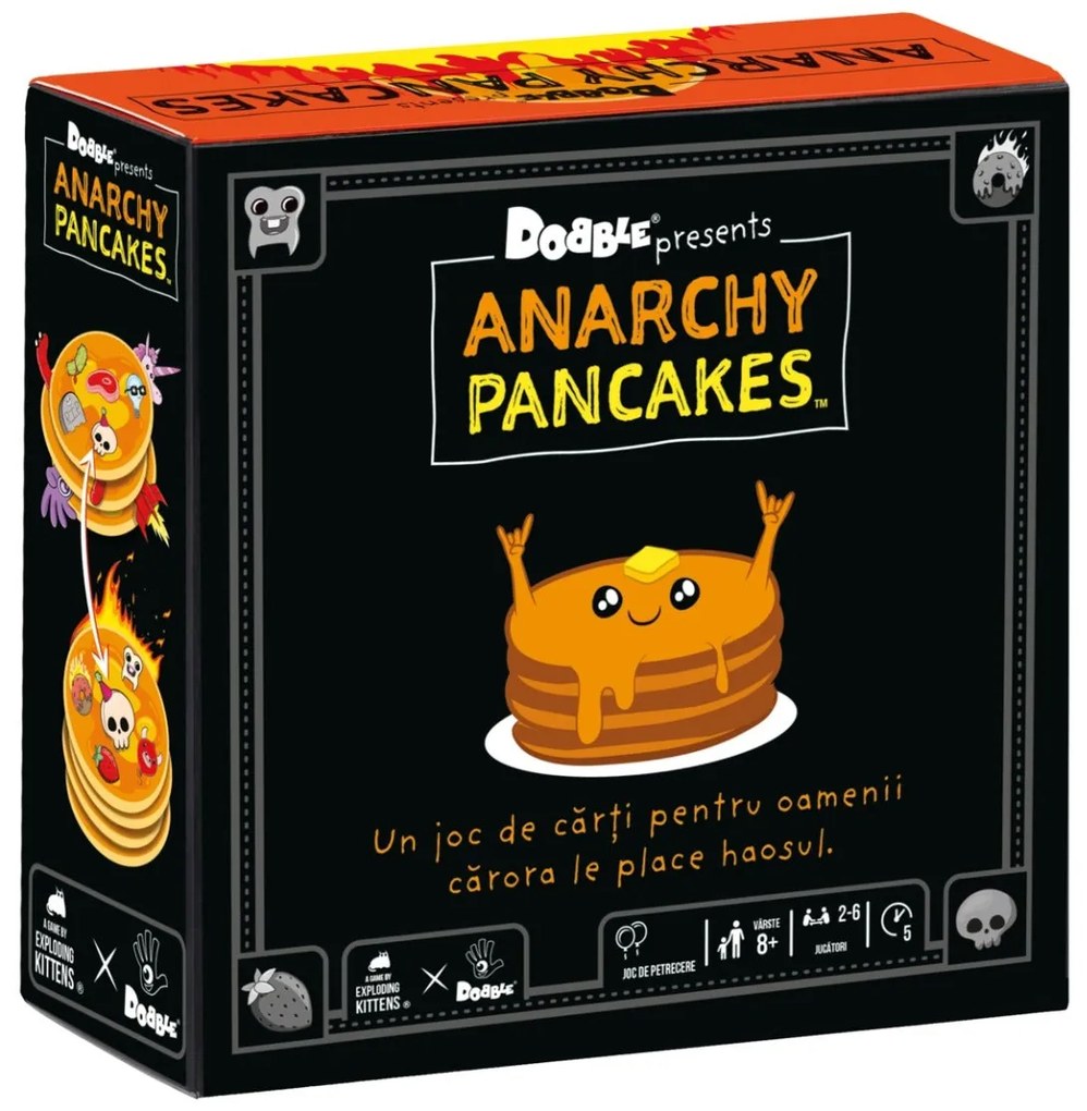 JOC DOBBLE ANARCHY PANCAKES, LIMBA ROMANA - ASMODEE GROUP (DOBAP08RO)