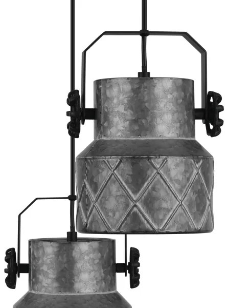 Eglo 39856 - Lustră aplicată HILCOTT 5xE27/40W/230V