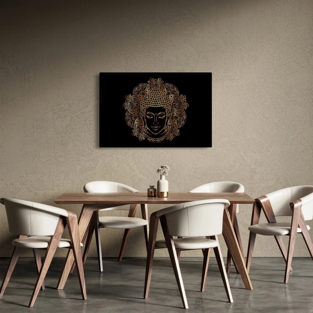Tablou - Buddha auriu (90x60 cm)
