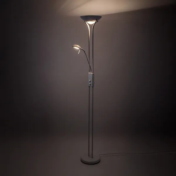 Brilagi - Lampă de podea dimabilă SCARLETT 1xR7s/230W/230V + 1xG9/40W albă