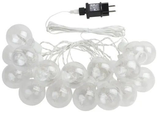 Lanț LED decorativ de exterior PARTAJ 16xLED/0,064W/24V IP44 alb Eglo 900238