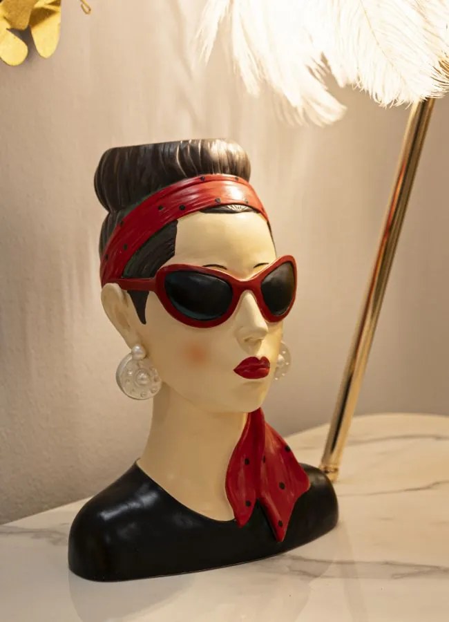 Mauro Ferretti Vază Donna Hollywood -B- Cm 21X16X25 | Aosom Romania