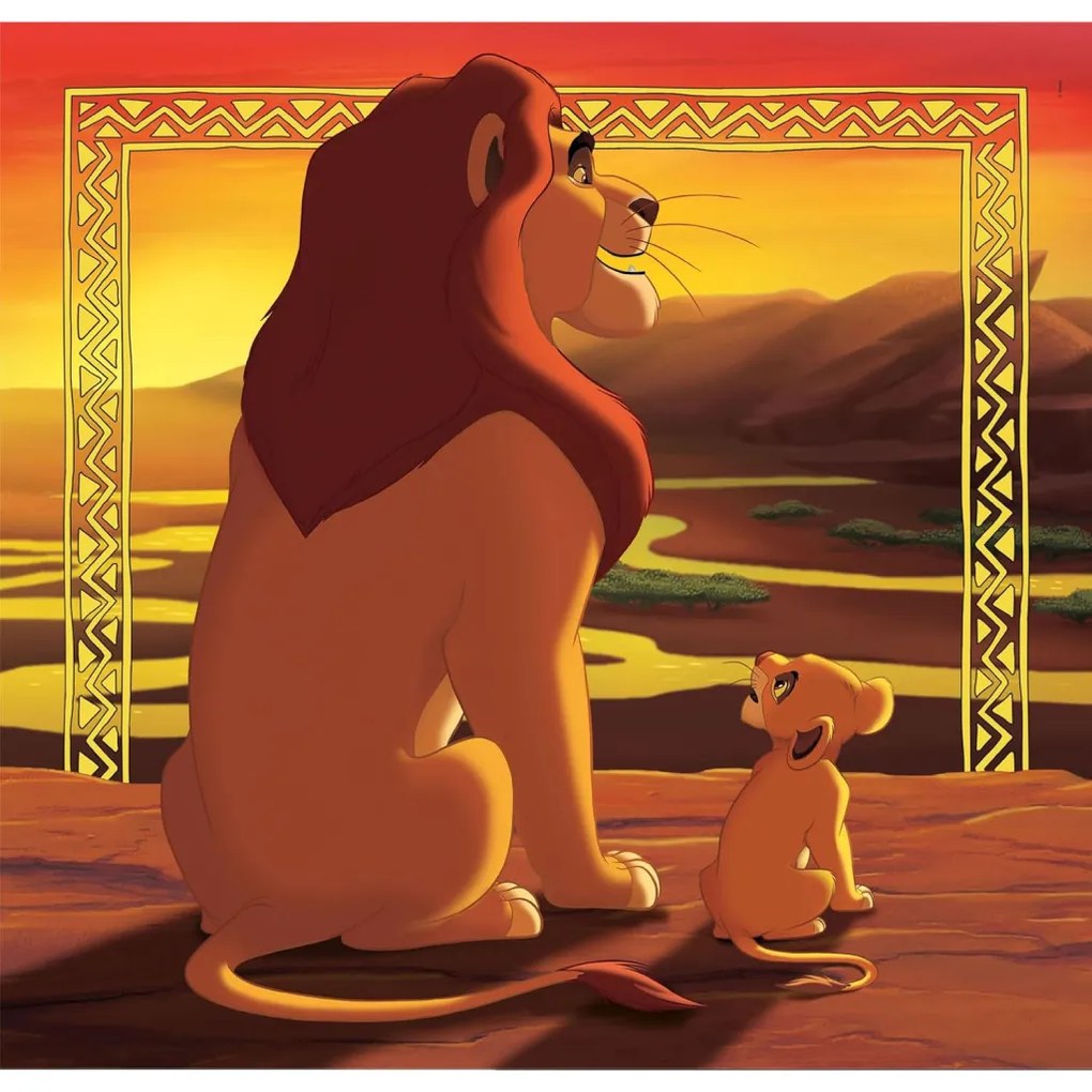 Disney Regele Leu Circle of Life Puzzle de 3x48 piese Clementoni