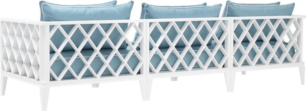 Canapea pentru interior si exterior Ocean Club, alb 112743 HZ