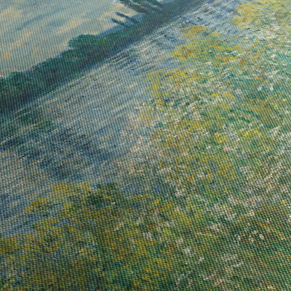 Tablou - Claude Monet, Banks of the Seine, reproducere (150x105 cm)