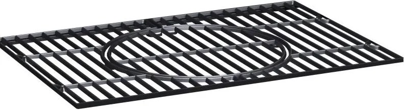 Grătar multifuncțional BBQ Avenberg GENIUS+grătar din fontă+plită+piatră pentru pizza