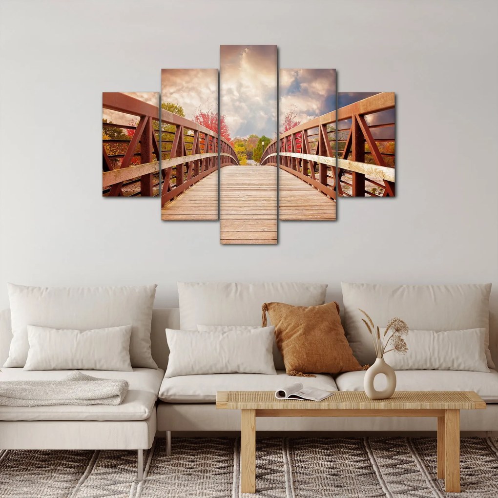 Tablou - pod din lemn (150x105 cm)