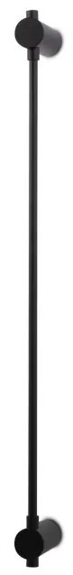 Aplica de perete LED design liniar Rotta negru 63,5cm