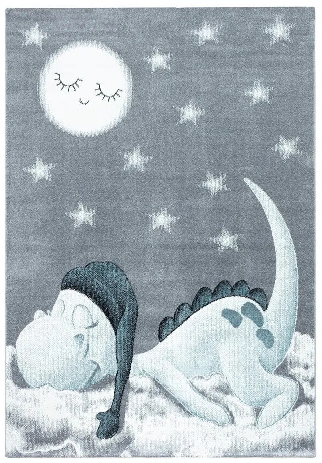 Covor pentru copii albastru/gri 120x170 cm Bambi – Ayyildiz Carpets