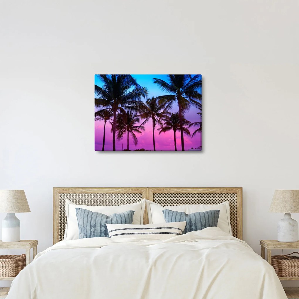 Tablou - Palmieri din Miami (70x50 cm)