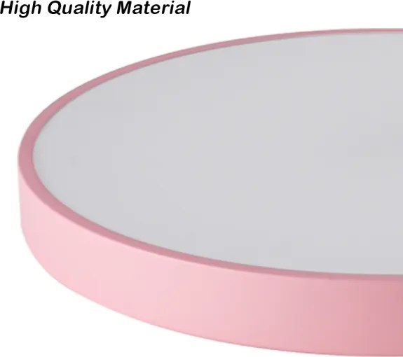 Brilagi - Plafonieră LED dimabilă POOL LED/48W/230V 3000-6000K 40 cm roz+telecomandă