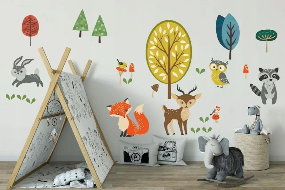 Autocolant decorativ de perete pentru copii 80 x 160 cm