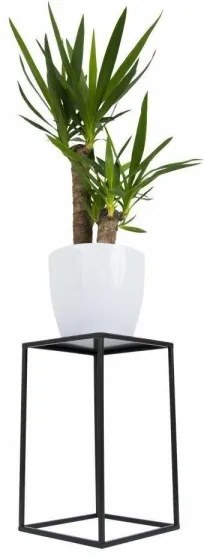 Suport pentru flori 40x24 cm, negru