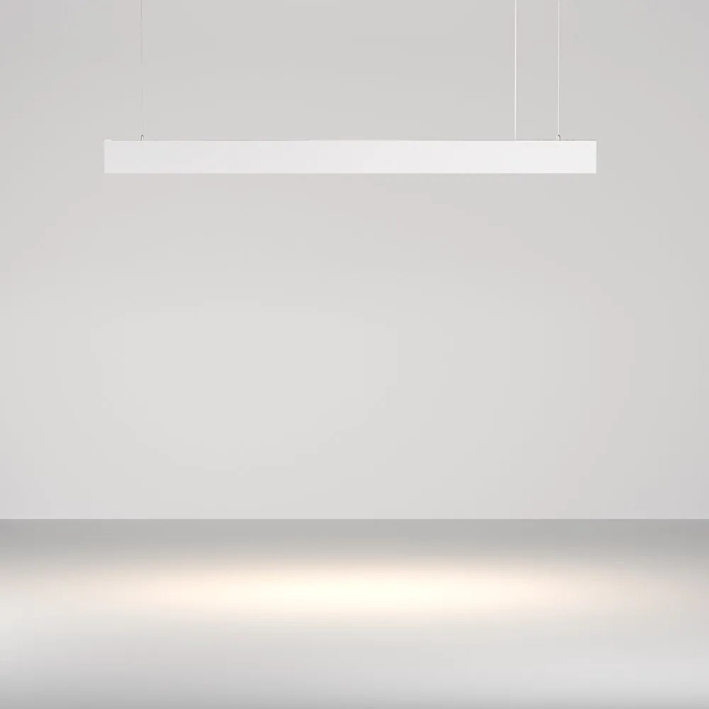 Lustra LED ajustabila design liniar tehnic BASIS alb