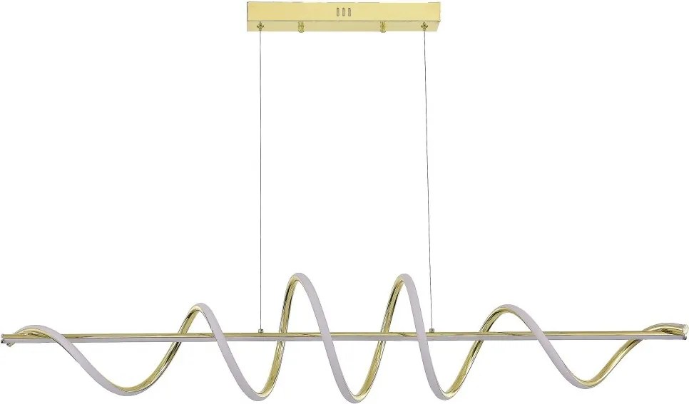 Lustra suspendata LED ESERO auriu