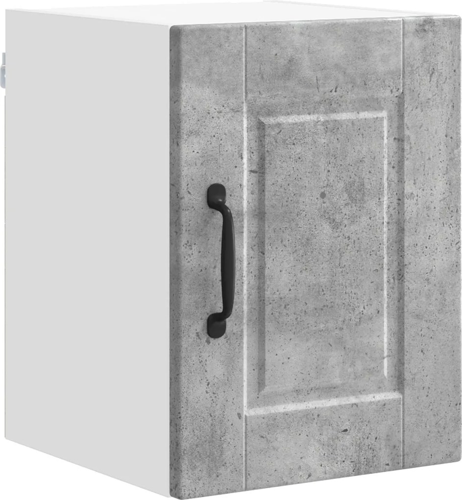 vidaXL Dulap de bucătărie Gri din beton 30 x 31 x 40 cm Lemn compozit