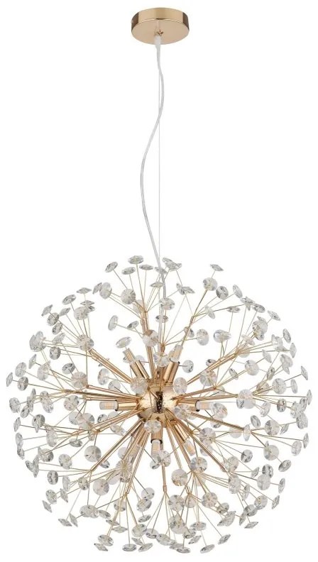 Lustra suspendata design elegant KATRINA 60cm auriu 64135H2 GL