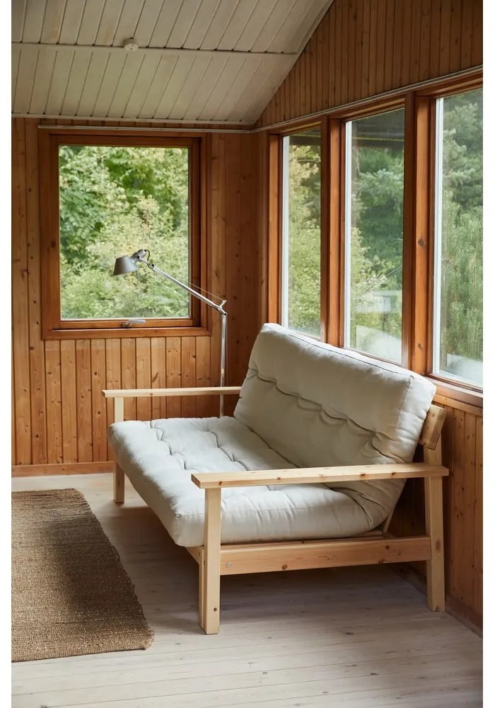 Canapea extensibilă galben muștar 218 cm Unwind – Karup Design