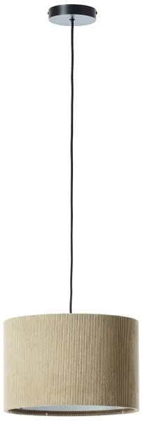 Lustră pe cablu Brilliant TONY 1xE27/20W/230V d. 35 cm bej