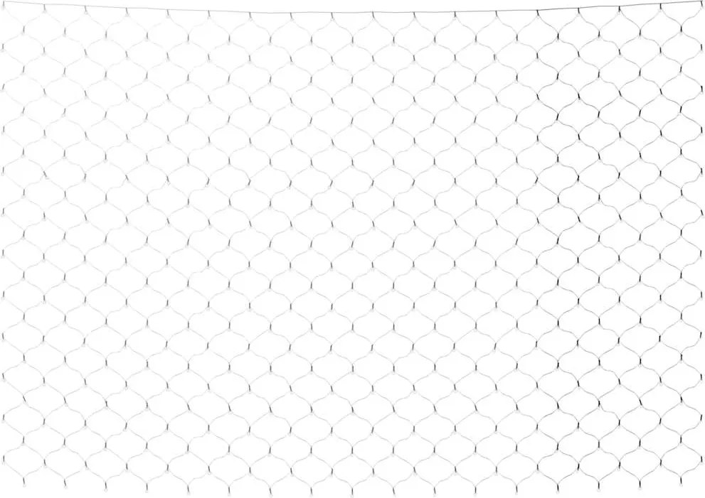 vidaXL Plasă lumini Crăciun 544 LED alb rece 4x4 m interior/exterior